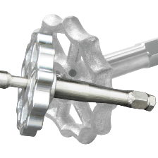 Oxygen Handwheel (For Cryogenic Hoses) CGA 440