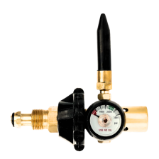 Latex Balloon Inflator + Hand Tight Connection + Contents Gauge + Quick Tie Needle 