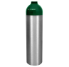 265 Cu Ft Aluminum Medical Oxygen (O2) Cylinder - Valve NOT Included