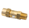 Female Connection Pressure Relief Valve, 3/4 NPT x 3/4 FPT, 400 PSI, Discharge Capacity: 61.4