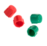 EZ-OX Push-On Cap - 100 Pack - Green