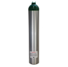 90 Cu Ft Aluminum Medical Oxygen (O2) Cylinder - Valve NOT Included