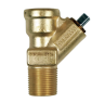 Sherwood CGA 510 Acetylene Valve 3/4 NGT