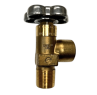 Sherwood Acetylene Cylinder Valve - CGA 510 - GV51060
