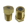 Sherwood 3/4" Fusible Plug, 158-165 F, Naval Brass
