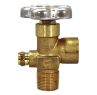SULFUR HEXAFLUORIDE, INDUSTRIAL AIR CYLINDER VALVE - CGA 590 - GV59061-32-7