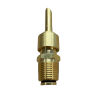 Mylar Inflator Nozzle Push Valve