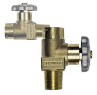 Sherwood Acetylene Cylinder Valve - CGA 510 Vertical Outlet