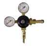 Taprite Primary Beer, Wine, Coffee Regulator 0-50, 60#, NI 5/15B-CV Shutoff, 3000# Black Bonnet