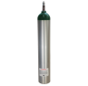 24 Cu Ft Aluminum Medical Oxygen (O2) Cylinder + CGA 870 Post Valve
