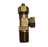 Sherwood 1"-11.5 NGT-CL Ton Container Valve