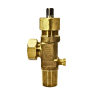 Sherwood Chlorine Cylinder Valve, CGA 820, 3/4"-14 CL-1, 158 Fuse Plug, Garlock Packing