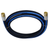 CO2 Liquid/Vapor 450 PSI. 1.5 in I.D. Polar Hose, Brass, 1 Female NPT E/E x 2" Female NPT." 25 FT