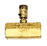 RegO MN Series Needle Valves + Micro Dial - Brass - 1/4" NPT Female x Female