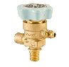 Refrigerant Valve, 1/4" SAE Flare Outlet, 1/4" Inlet, 400 PSI STDP