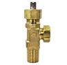 Sherwood Ton Container Chlorine Valve, CGA 820 Outlet, 3/4"-14 CL-1, Garlock Packing