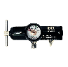 EMS Oxygen Regulator - 25 LPM, CGA 870 w/ D.I.S.S. & Barb