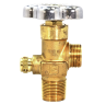 Refrigerant & Corrosive Gas (Sulfur Dioxide, Nitrogen Dioxide, Nitric Oxide, Chlorine) Cylinder Valve CGA 660