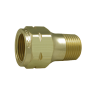 CGA 510 Brass Outlet Adapter - Acetylene, Natural Gas, Propane