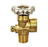 Argon/Helium/Krypton/Neon/Nitrogen/Xenon Cylinder Valve - CGA 680 3/4 NGT NO PRD