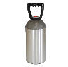 Industrial Gas Cylinder, No Valve Inserted, 33.7 Cubic Ft