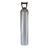 Industrial Gas Cylinder, No Valve Inserted, 90 Cubic Ft
