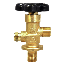 Sherwood Carbon Dioxide CGA 320 Cylinder Valve + Lexan Hand-Wheel ...