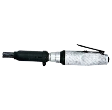 Heavy Duty Straight Grip Needle Scaler, Model #250202, Round Nose