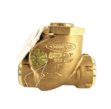 RegO Goddard 840/846M Bronze Swing Check Valve, 3/4" Silver Braze