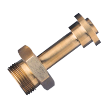 Sherwood Chlorine 1.030" (CHL Outlet) Adapter; Alloy "B"