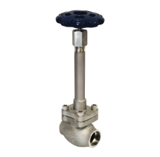 RegO SK Advantage Series Stainless Steel Globe Valve, Medium Stem, 1/4" Butt Weld