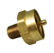 Marshall 1"-20 Female x 1/4" MNPT Brass Hose Adapter Assembly, For Camping & RVs