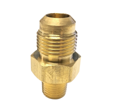 Flare Tubing Adapter for Cryogenic Inert Gases, CGA 295, Male, 1/2" Flare x 3/8" MNPT