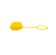 Yellow Pro-Lock System Cap + Strap, 50 Pack