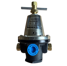 RegO Cryogenic Regulator, 50-125 PSIG, 1 Gauge Included, 1/4" NPT