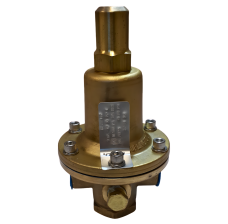 RegO HD Brass Final Line Pressure Regulator, 5-55 PSIG, 1/2" NPT