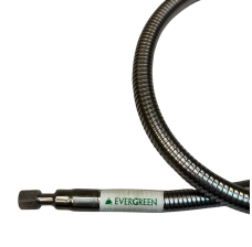 Stainless Steel Cryogenic Transfer Hose, CGA 440 for Oxygen, 12 ft. OAL