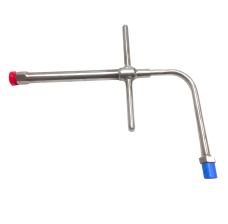 CGA 440 Oxygen Tee + Elbow