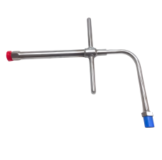 CGA 295 Nitrogen Service Tee + Elbow