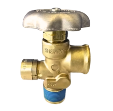 CGA 510 Valve, 435PSI, for 420 lb. DOT Cylinders