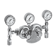 Regulator, Nitrogen, Argon, Helium (Pigtails not included)