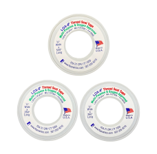Fluoramics 9010026 White PTFE Tape, 3/4" x 260" 