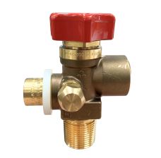 Low Pressure Brass Diaphragm Valve, 1132TL555-435