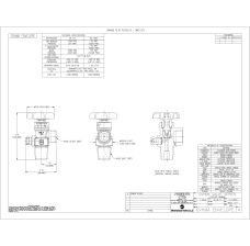BREATHING AIR CYLINDER VALVE - CGA 347, CHROME PLATED, 25E INLET - GVHMA34725E1-65