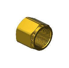 CGA 624 Hex Nut