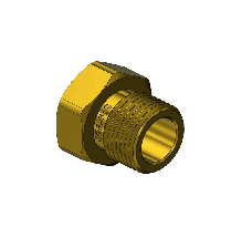 CGA 500 Hex Nut