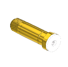 Western #CO-3SF -  Nipple, CGA 320, 1/4NPTM, 2"LNG.