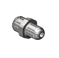 Western #SS-83M1 - Countersunk Nipple, CGA 350, 1/4"RECESS