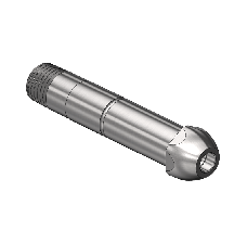 Western #SS-15-3 -  Nipple,  CGA 510/CGA 580/CGA 590, 1/4NPTM, 3"LNG