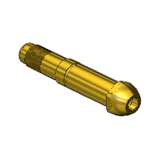 Western #15-9 - Nipple,500/510/580/590,1/2-27UNS,3"L